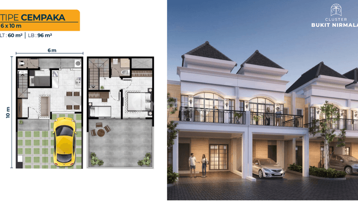 Rumah Cluster Bukit Nirmala 2 Lantai Jakarta Utara 2