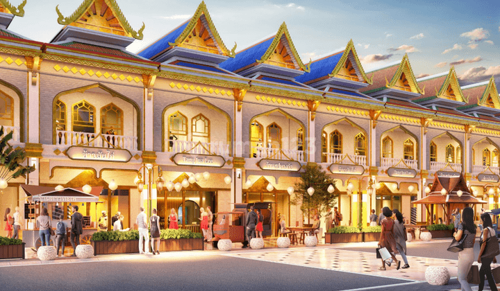 Coming Soon Rukan Little Siam Dengan Konsep Thematic Thailand Shopping Street For Sale 1