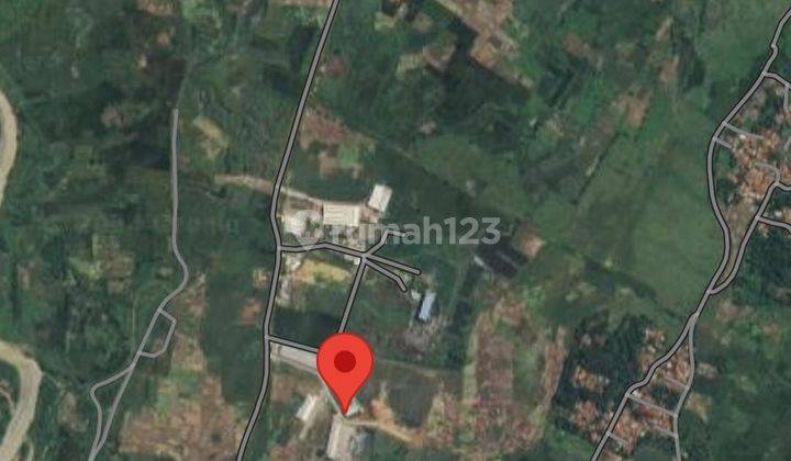 Dijual Tanah Zona Industri Limbah Berat, di Cariu Pasir Linus 1