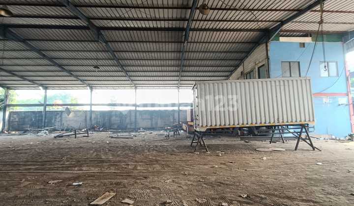 Dijual Gudang Siap Pakai Di Jl Raya Mt Haryono Setu Cibitung