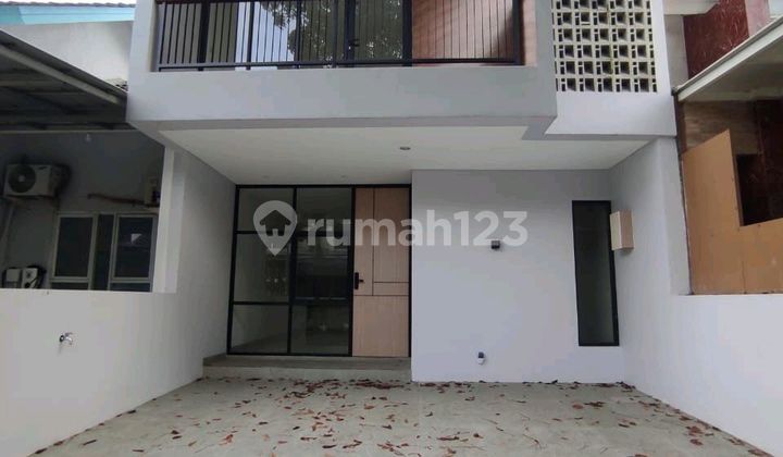 Rumah Brand New Modern Minimalis Di Mahagoni Park Bintaro