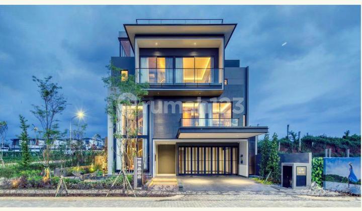 Dijual Rumah 3 Lantai Cluster Layton Tipe 15 Corner di Bsd Navapark - Lokasi Strategis