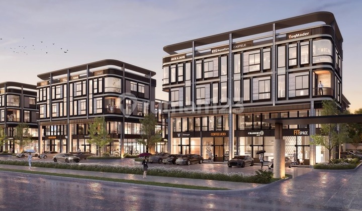 3-Story Shophouse in Asterra BSD - Strategic Location for Business
