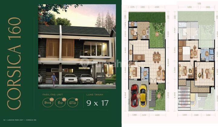 Rumah 2 Carport Strategis Siap KPR 15 Mnt ke Trans Studio Mall Cibubur J30401 1