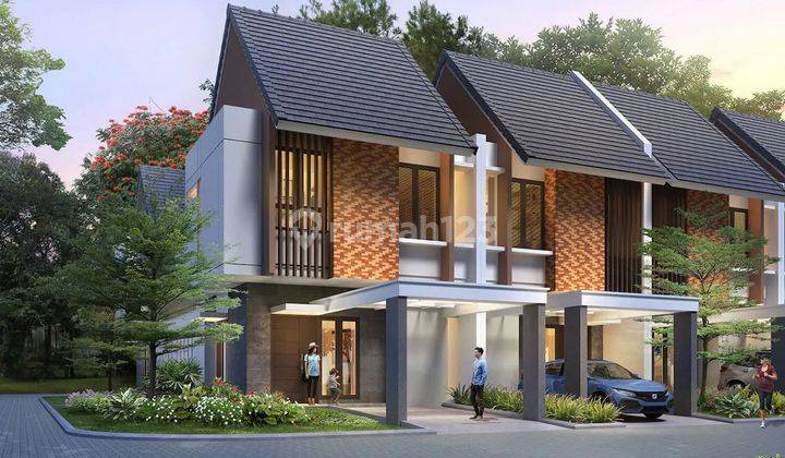 Rumah Smart System 3 Kamar Tidur dekat Trans Studio Cibubur J30230 2