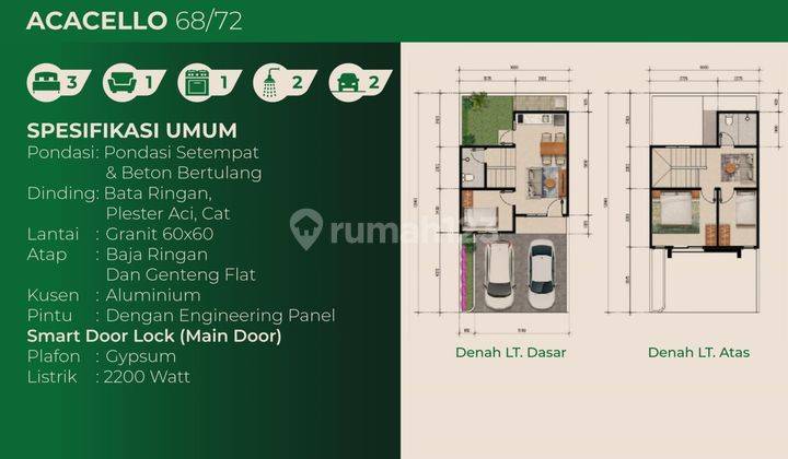 Rumah Primary Siap KPR dekat Pintu Tol di Bogor J31282 2