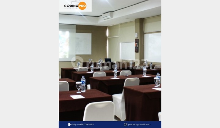 HOT SALE - Tempat Training dengan Fasilitas Hotel di dekat Bintaro - Tangerang Selatan