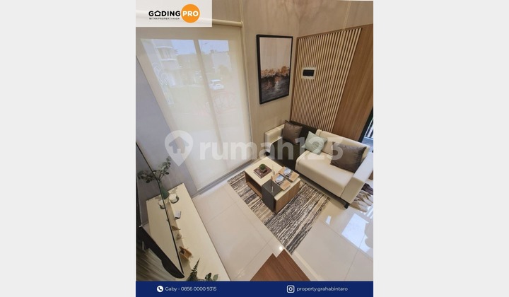 HOT SALE - Rumah 2 lantai Fully Furnished di Cluster Kebayoran - Bintaro Jaya Sektor 9 1