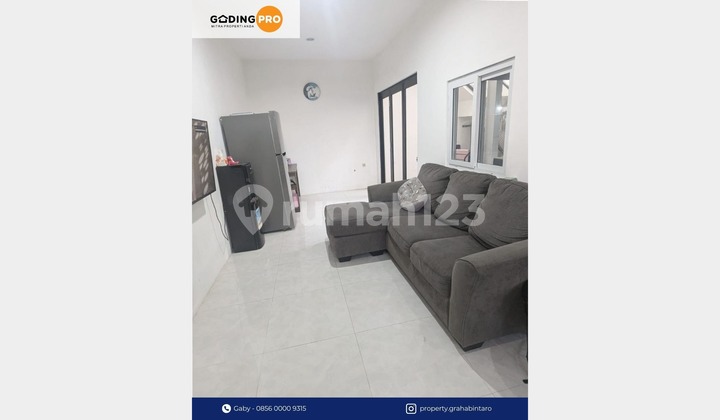 Rumah Cantik 2 Lantai di Cluster Fortune Graha Raya, Tangerang