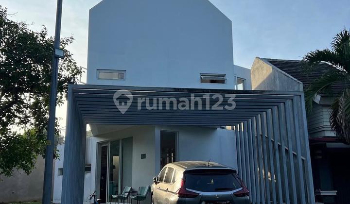 For Rent: Nice minimalist house, semi furnished in BSD.