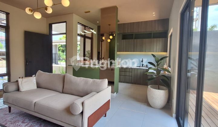 Rumah modern 2 lantai di cluster eksklusif Palagan - one gate system 1