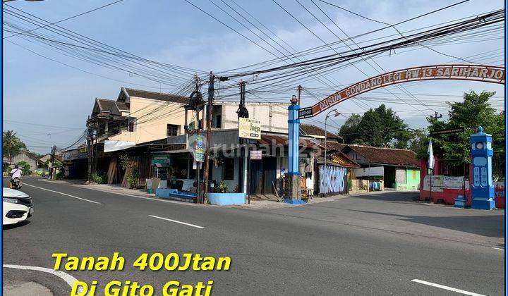 400 Jtaan Tanah SHM Pekarangan 3 Menit Jl. Magelang Gito Gati  2