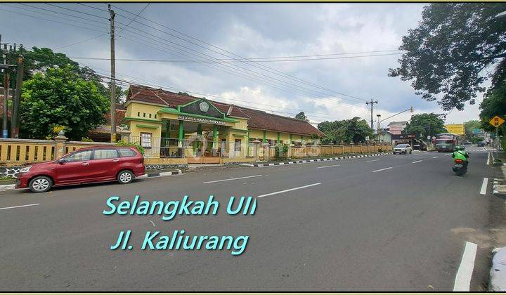 Selangkah UII Jl. Kaliurang 300 Jtan Tanah Jogja SHM pekarangan 2