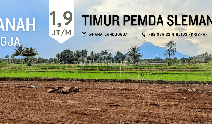 Cashback Puluhan Juta Tanah Jogja 5 Menit Jl. Magelang Jejamuran  1