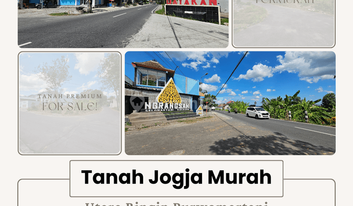 300Jtan Akad Notaris Tanah Jogja 400 Meter Jl. Raya Purwomartani  1