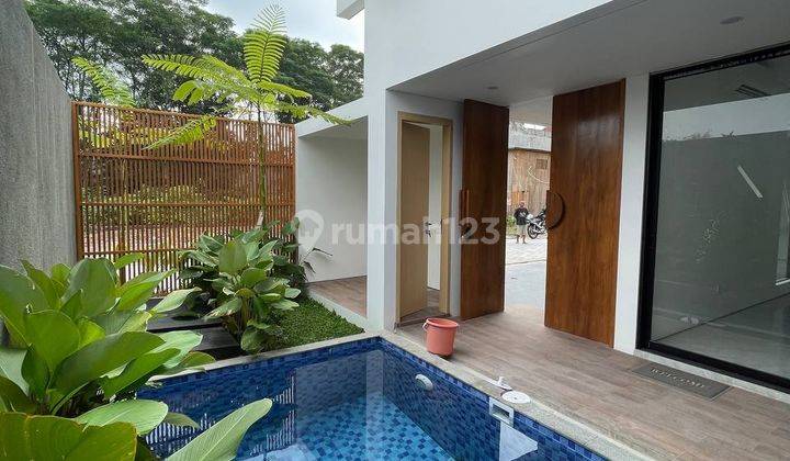 Rumah Dijual Jogja Siap Huni Dekat Pakuwon, 3 Kt 3 Km + Kolam SHM 1