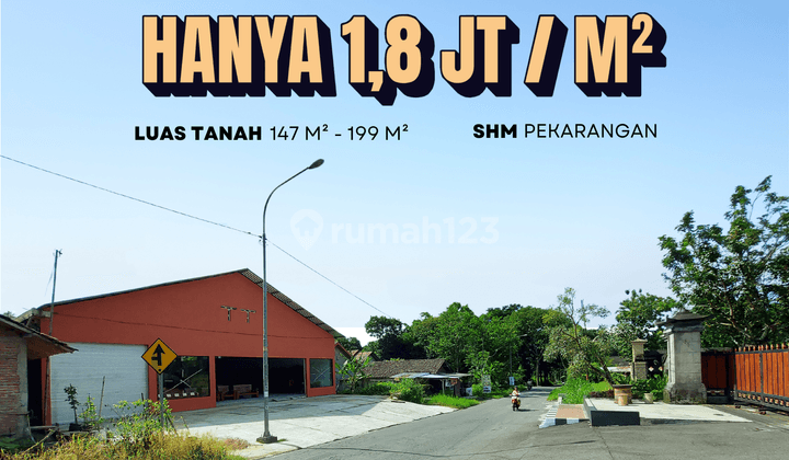 Tanah Jogja Dijual, Dekat Area Wisata Kaliurang Km 16, SHMP 1,8Jt 1