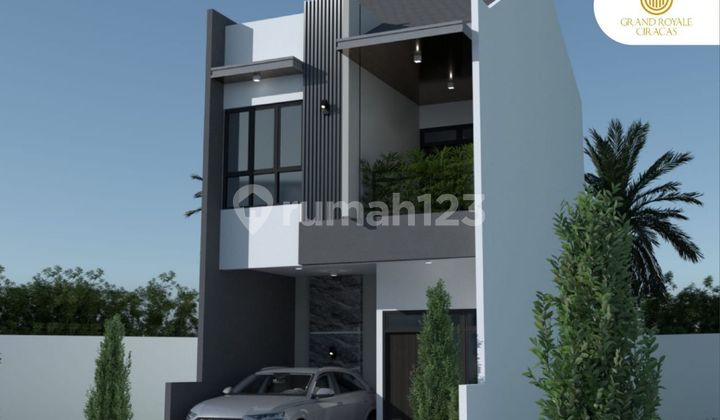 Rumah 2 Lantai Di Ciracas Dekat Lrt Bisa Kpr Syari'Ah