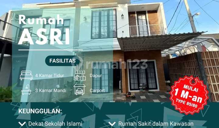 Rumah Dua Lantai Bisa Kpr Syariah Di Cileungsi