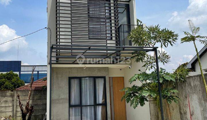 RUMAH 2 LANTAI PINGGIR JALAN ABDUL WAHAB DEPOK 1