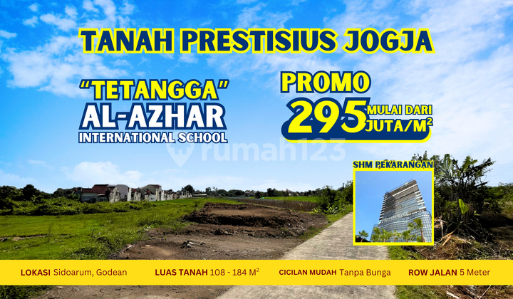 HOT DEAL! TANAH PROSPEKTIF SIDOARUM SLEMAN  1