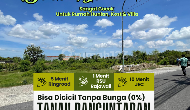 TANAH PINGGIR JALAN RAYA BANGUNTAPAN BELAKANG RS RAJAWALI 1