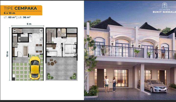 For Rent: PIK2 Bukit Nirmala House, Available 2 or 3 Bedrooms