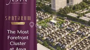 jual asya jakarta garden city rumah mewah brand new tipe 8 