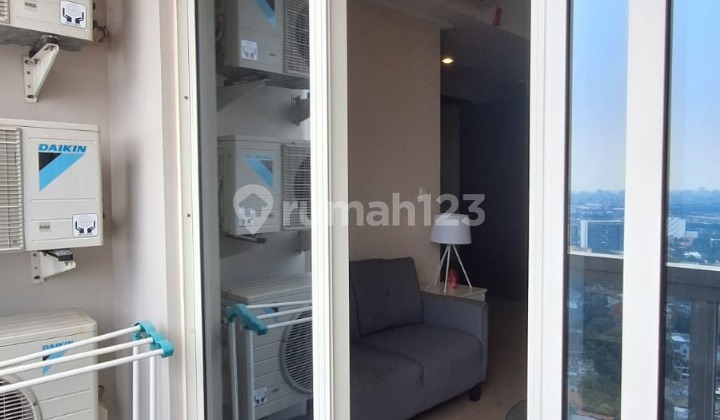 DISEWA MENTENG PARK 2BR 64M2 FURNISHED SIAP HUNI  2