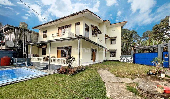 Villa di Citeko, Bogor SHM Ada Kolam Renang Dijual Cepat B0168 1