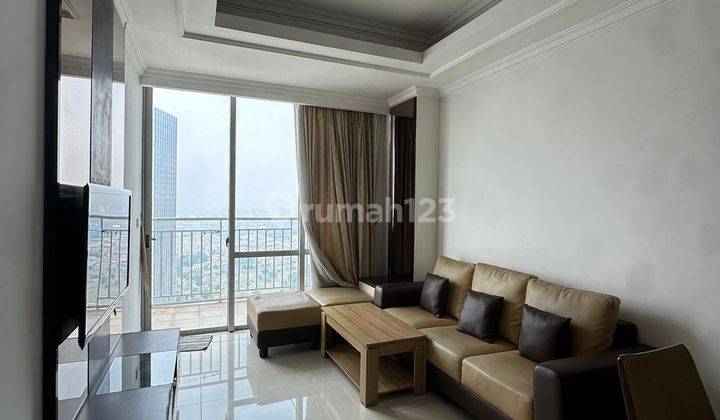 Disewakan Apartment Lokasi Strategis Denpasar Residence Jakarta Selatan Very Good Condition Furnished 2 Bedrooms 1