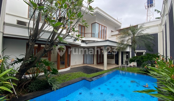 For Rent Strategic House Pondok Indah 2 Floors With Swimming Pool