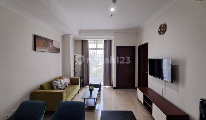 Disewakan Apartment Lokasi Strategis Permata Hijau Suites Jakarta Selatan Very Good Condition Furnished 2 Bedrooms 1