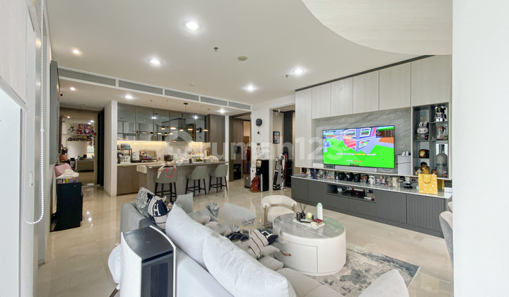 Dijual Murah Unit 3Br Double Private Lift Siap Huni di Verde Two Fasilitas Lengkap