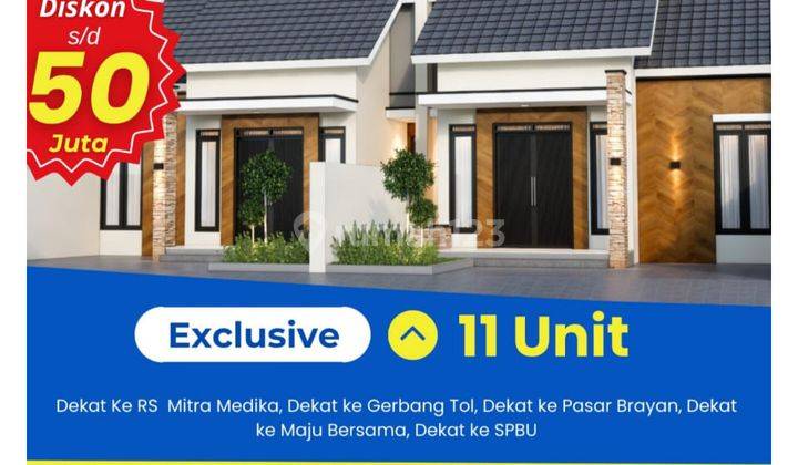 Rumah Murah Promo Cash 570 Juta Dekat Pintu Tol Tanjung Mulia di jln kawat, Medan Labuhan 2