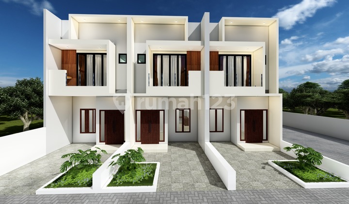 Rumah 2 Lantai Modern Daerah Krakatau SHM