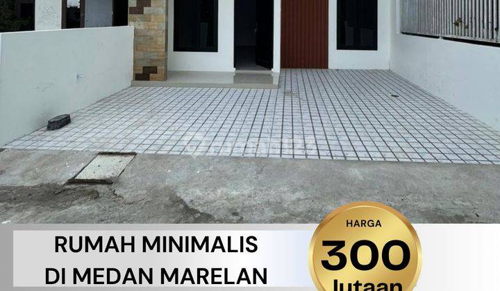 RUMAH MURAH DESAIN MODERN DI MEDAN MARELAN 1