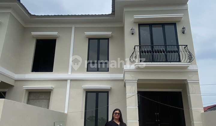 Cheapest Ready 2-Story House in Johor Area on Jl. Karya Wisata, Pangkalan Masyhur, Medan Johor District, Medan City, North Sumatra, Medan Johor