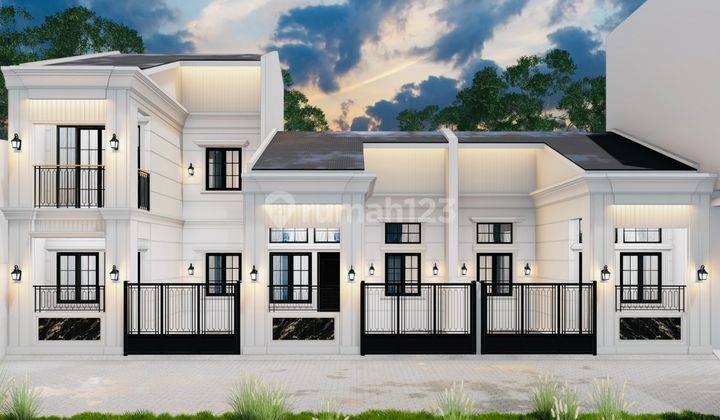 Rumah Classic Eropa Gatot Subroto SHM 1