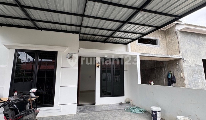 Rumah Uk 6X20 Free Canopy dan Pagar Medan Selayang SHM