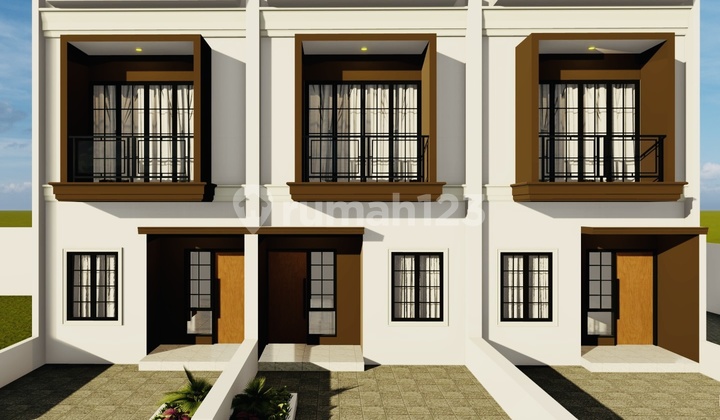 Rumah 2 Lantai Murah di Krakatau SHM