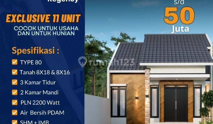 Rumah Murah Ukuran 8x16 Dekat Tol Tanjung Mulia di jln kawat, Medan Deli 2