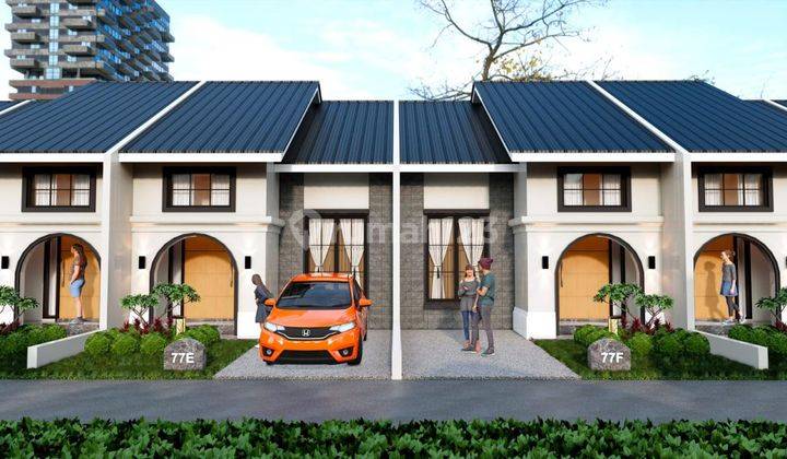 Rumah Double Dinding Dekat Manhattan Mall Gatot Subroto di jln jadiraya, Medan Sunggal 2