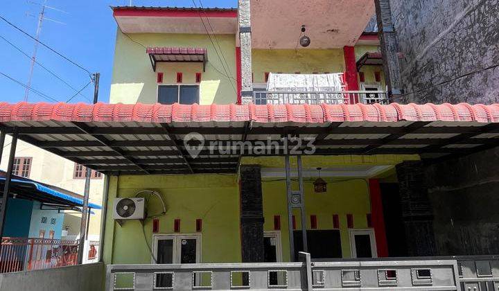 Dijual Rumah 2 Lantai Murah Di Pasar Merah di jln pasar merah, Medan Denai 1