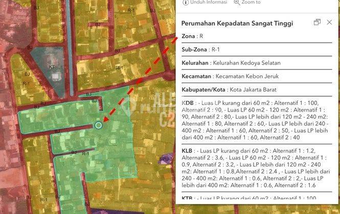 Dijual Tanah Komplek Perumahan Taman Ratu Indah,kedoya Selatan 2