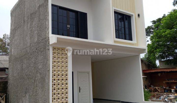 Dijual Rumah Modern Baru Akses Dekat Toll Jorr Cipayung 1