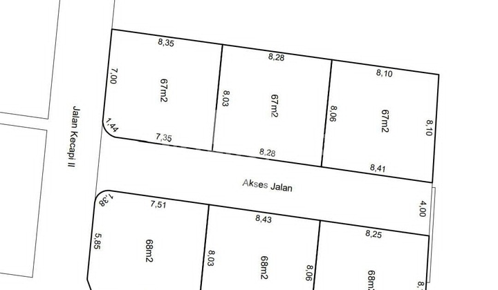 For Sale Developer Cluster House 50 Percent On Progress in Jagakarsa 2