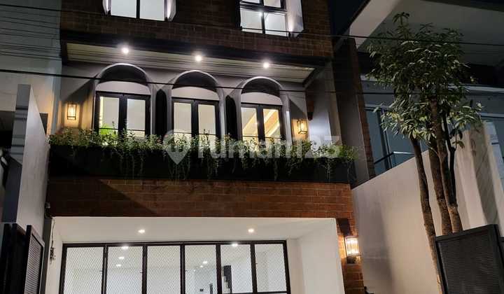 Dijual Rumah Baru Semifurnished 3,5 Lantai di Pondok Indah Dekat PIM, Pondok Pinang, Kebayoran lama, Jakarta Selatan