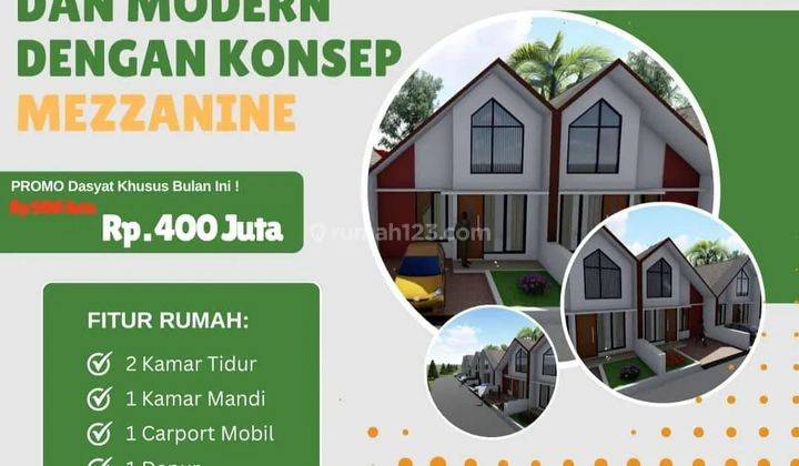 Rumah minimalis modern di Ngamprah bandung barat  1