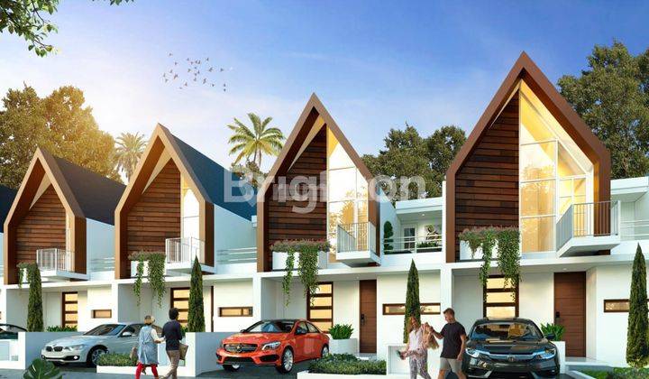 HUNIAN DENGAN KONSEP VILLA , VIEW GUNUNG SANGAT ESTETIK, NYAMAN. BELI RUMAH BONUS MOTOR 1